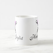 Mug Coiffeur (rose/ciseaux) (Centre)