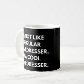 Mug Coiffeurs et coiffeuses Citation drôle (Devant gauche)