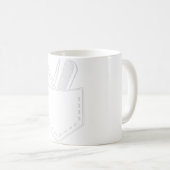 Mug Coiffeuse Conception pour coiffeur (Devant droit)