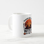 Mug Coiffeuse Jour Sorcière Nuit Halloween Peigne Cise (Devant gauche)