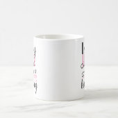 Mug Coiffeuse Stylo Coiffeuse J'Étends Les Cheveux Pou (Centre)