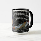 MUG COIN D'AÉRONEF TUSKEGEE    (Devant droit)