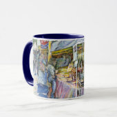 Mug Coin de Flying Pig Farm et Wine a Bit. (Devant gauche)