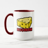 Mug Coin de fromage du Wisconsin (Gauche)