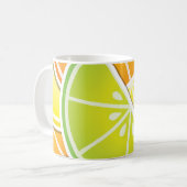 Mug Coincés d'agrumes funky (Devant gauche)