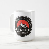 Mug col de la colombiere, alpes françaises (Devant gauche)