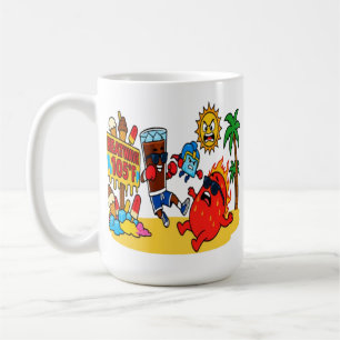 Mug Cola Glacé Boxe vs Canicule d'Été Art