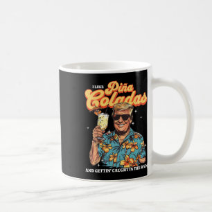 Mug Coladas Donald Trump Vacances d'été Hawaii Beach
