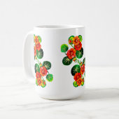 Mug coleção Flores do Brasil capuchinha, (Devant gauche)