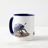 Mug Coléoptère Bleu Faune et Flore des Bois (Devant gauche)