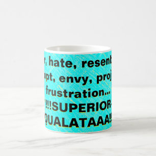 Mug Colère, haine, ressentiment, mépris, envie...