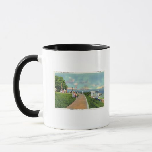 Mug Coles Hill Vue sur la Promenade (Gauche)