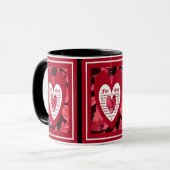 Mug Coleus Gros plan avec John 3:16 (Devant gauche)
