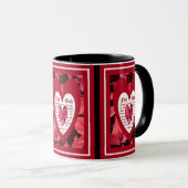 Mug Coleus Gros plan avec John 3:16 (Devant droit)