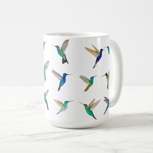 Mug Colibri (Devant droit)