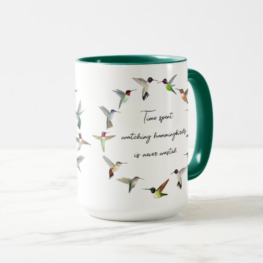 Mug Colibri (Devant droit)