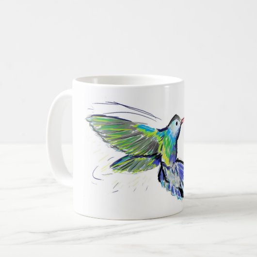 Mug Colibri (Devant gauche)
