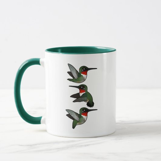 Mug Colibri à gorge rubis volant (Gauche)