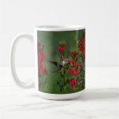 Mug Colibri À La Fleur Cardinale (Gauche)