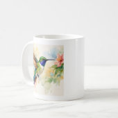Mug Colibri à l'aquarelle (Devant gauche)