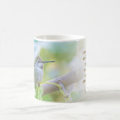 Mug Colibri à queue large femelle Psaume 70:4 KJV (Centre)