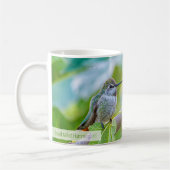 Mug Colibri à queue large femelle Psaume 70:4 KJV (Gauche)