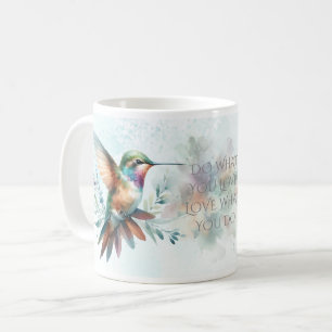 Mug Colibri Aquarelle