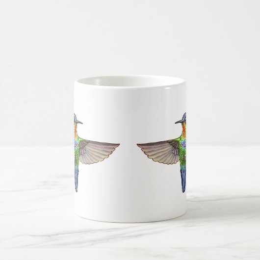 Mug Colibri arc-en-ciel (Centre)