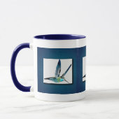 Mug Colibri bleu (Gauche)