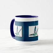 Mug Colibri bleu (Devant gauche)
