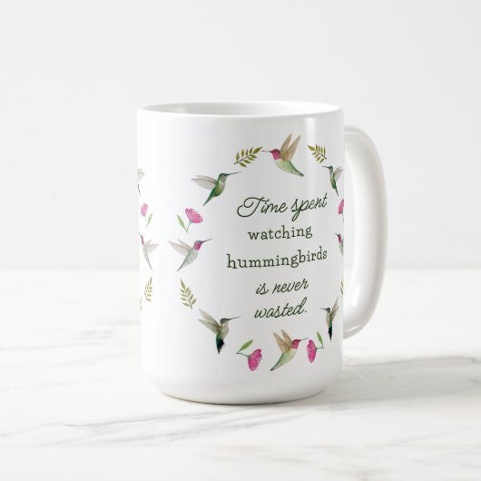 Mug Colibri d'Anna (Devant droit)