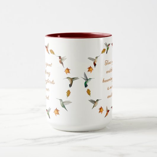 Mug Colibri d'automne (Centre)