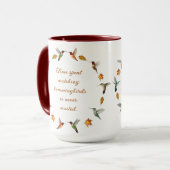 Mug Colibri d'automne (Devant gauche)