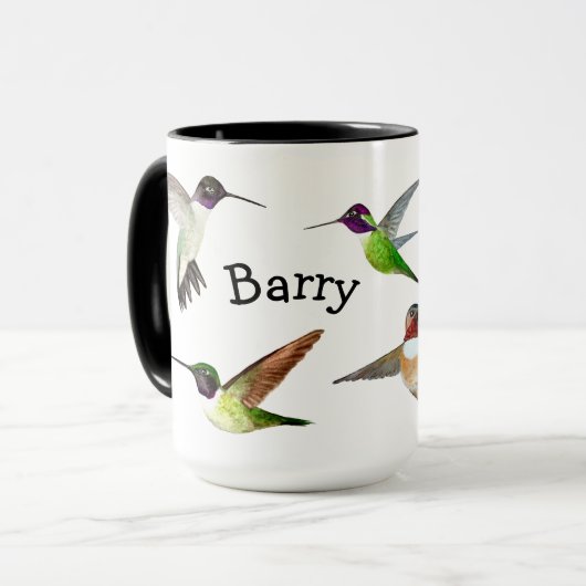 Mug Colibri de Californie (Devant gauche)