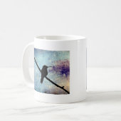 Mug Colibri de Grunge (Devant gauche)