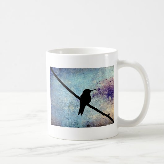 Mug Colibri de Grunge (Droite)
