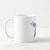 Mug Colibri de joie violet vert (Gauche)