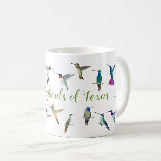Mug Colibri du Texas (Devant droit)