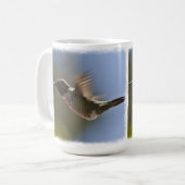 Mug Colibri en vol blanc (Devant gauche)