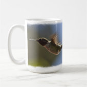 Mug Colibri en vol blanc (Gauche)