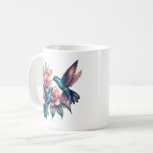 Mug Colibri et fleur Classic Céramique (Devant gauche)