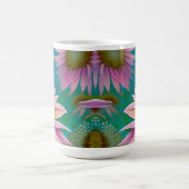 Mug Colibri et tournesol rose (Centre)