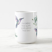 Mug Colibri floral aquarelle (Centre)