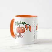 Mug Colibri & Lys tigre (Devant gauche)