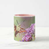 Mug Colibri-mouche sur un Buisson de Papillon (Centre)