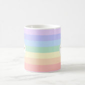 Mug Colibri multicolore sur Arc-en-ciel Pastel (Centre)