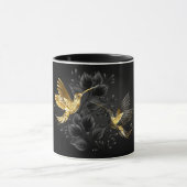 Mug Colibri noir et or (Centre)