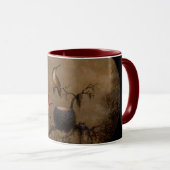Mug Colibri oiseau nid victorien de la haie (Devant droit)