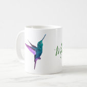 Mug Colibri personnalisé (Devant gauche)