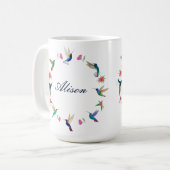 Mug Colibri personnalisé (Devant gauche)